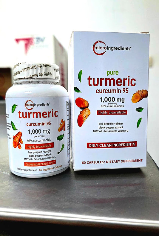 TURMERIC CURCUMA 60 CAPSULAS