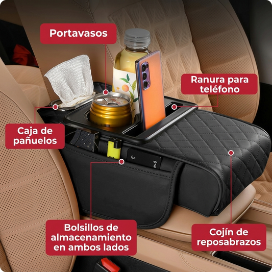 COJIN REPOSA BRAZOS CON PORTA VASO